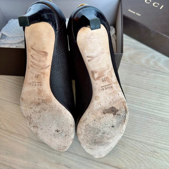 Gucci Classic Cocoa Heels - Picture 8 of 10